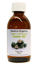 Load image into Gallery viewer, Castor Oil - Hexane Free - Certified Organic Cold Pressed