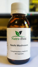 Load image into Gallery viewer, NatraHeal - Medicinal Reishi Mushroom Capsules - 60 Caps
