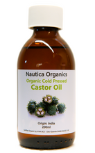 Load image into Gallery viewer, Castor Oil - Hexane Free - Certified Organic Cold Pressed
